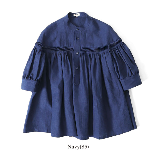 楽天市場】Scye サイ 半袖 リネン ピンタックブラウス 1222-31017