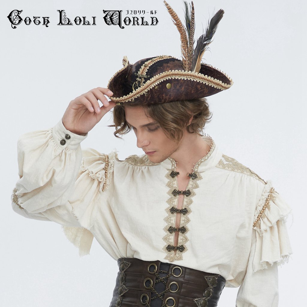 楽天市場】当日発送 即納 AS189 スチームパンクファッション 三角帽子