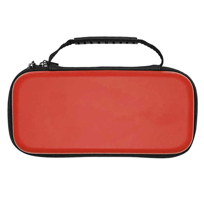 楽天市場】Nintendo Switch Lite キャリングケース ブラック レッド