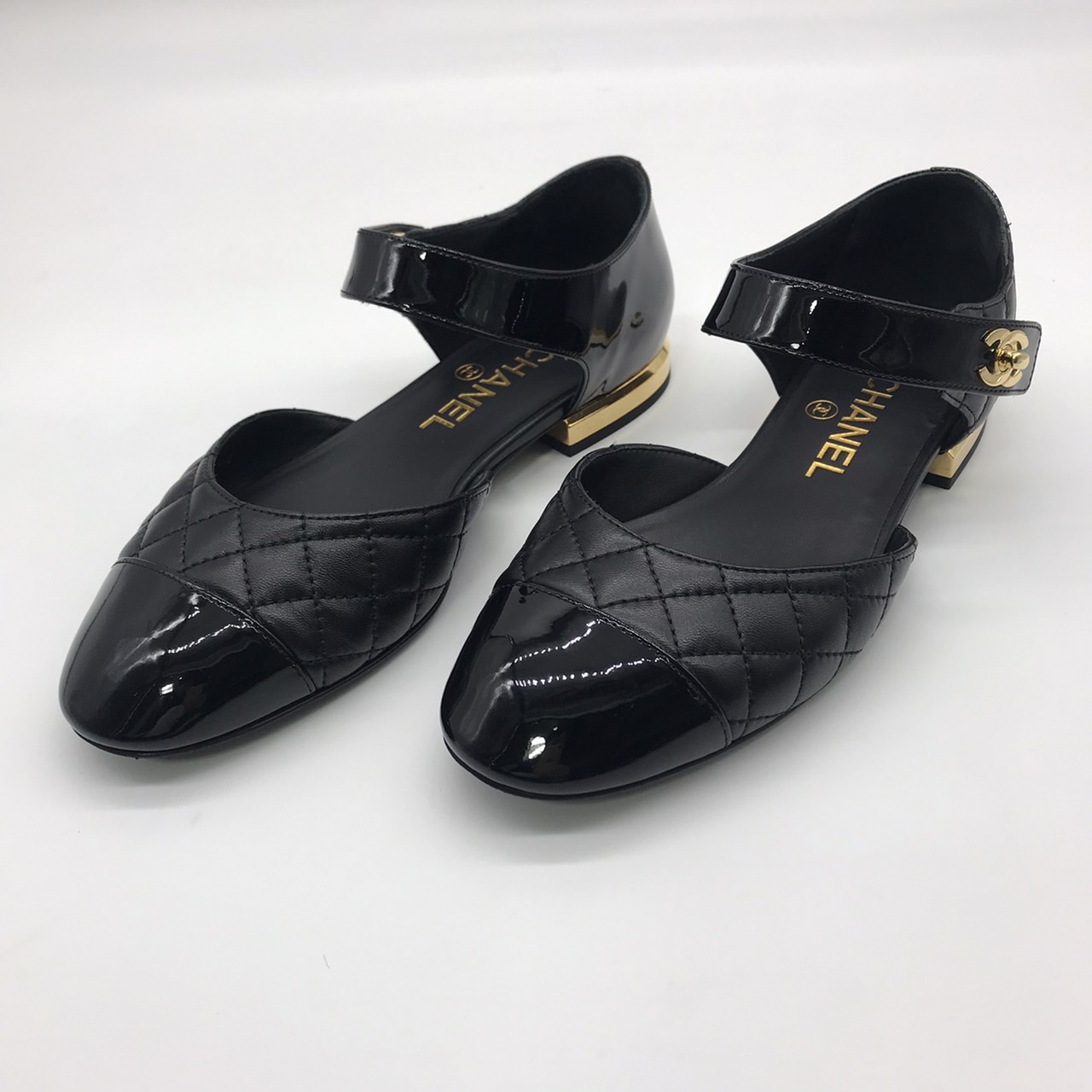 楽天市場】CHANEL シャネル バレリーナ バレエシューズ フラット