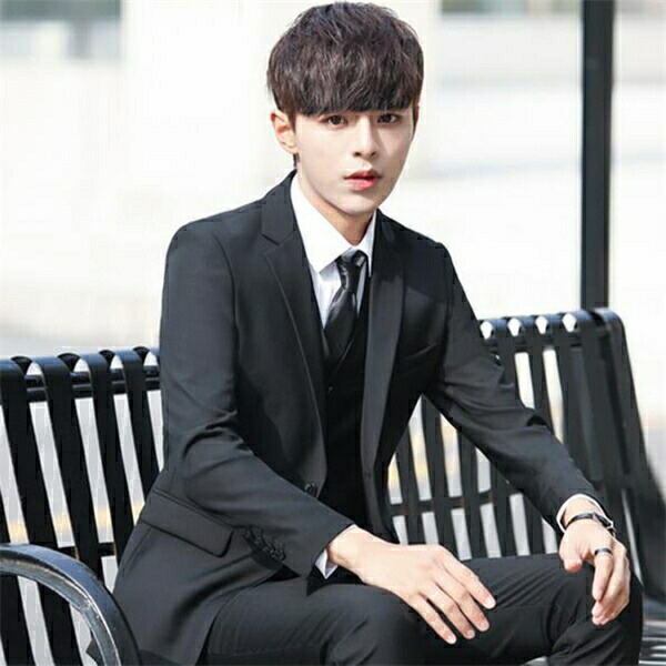 楽天市場】メンズスーツ 二つボタン フォーマル suit セットアップ