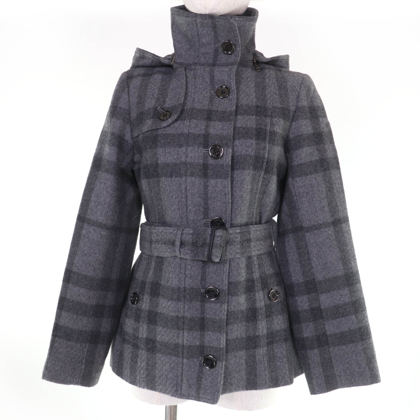 楽天市場】バーバリー ショート コート（レディースファッション）の通販