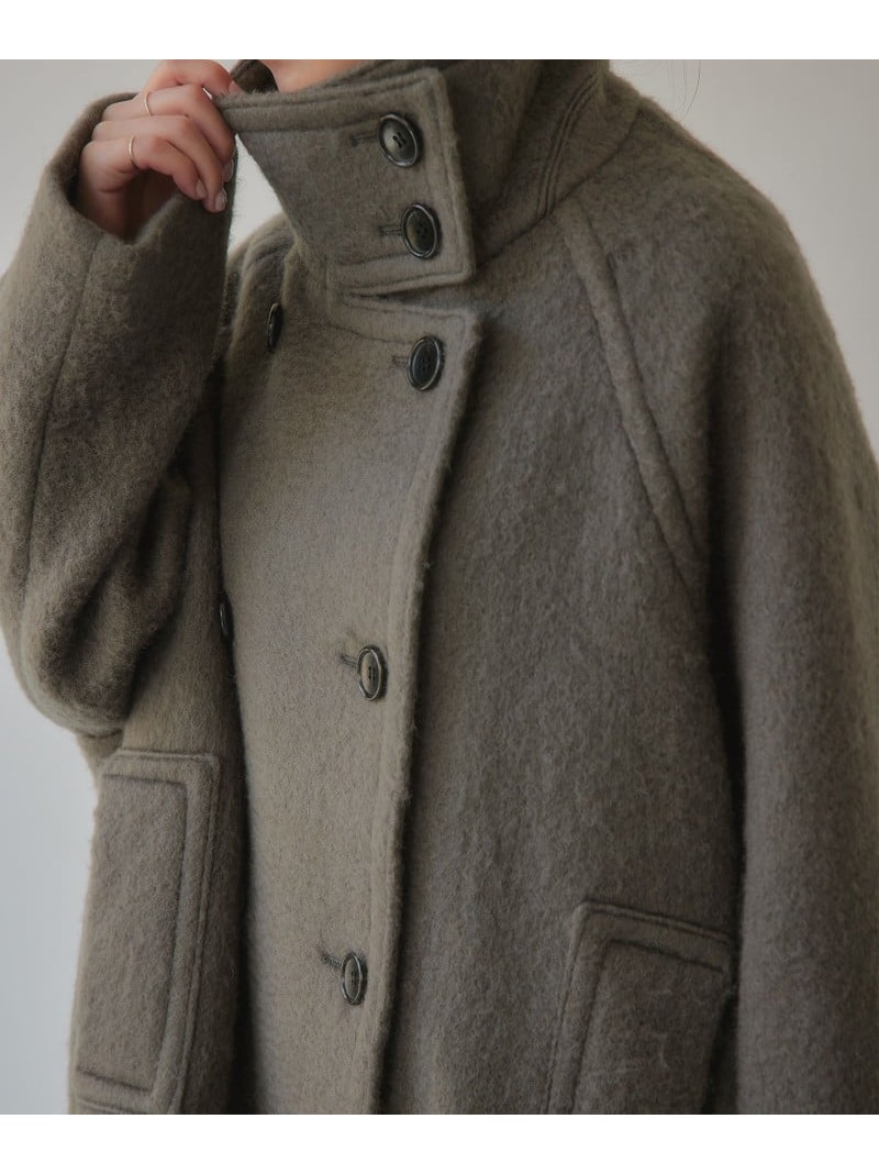 楽天市場】＜EMMEL REFINES＞EM ダブルボタン シャギー コート UNITED