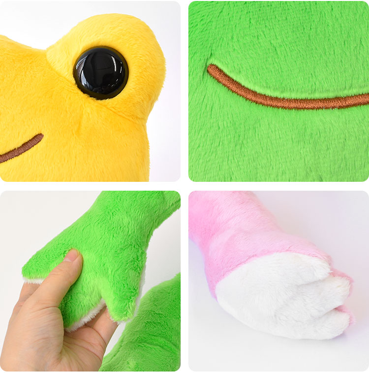 楽天市場】ぬいぐるみ 大きい かえるのピクルス M にじいろピクルス