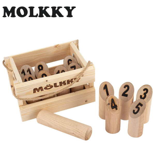 楽天市場】在庫あり Molkky モルック MOLKKY molkky 木製 おもちゃ