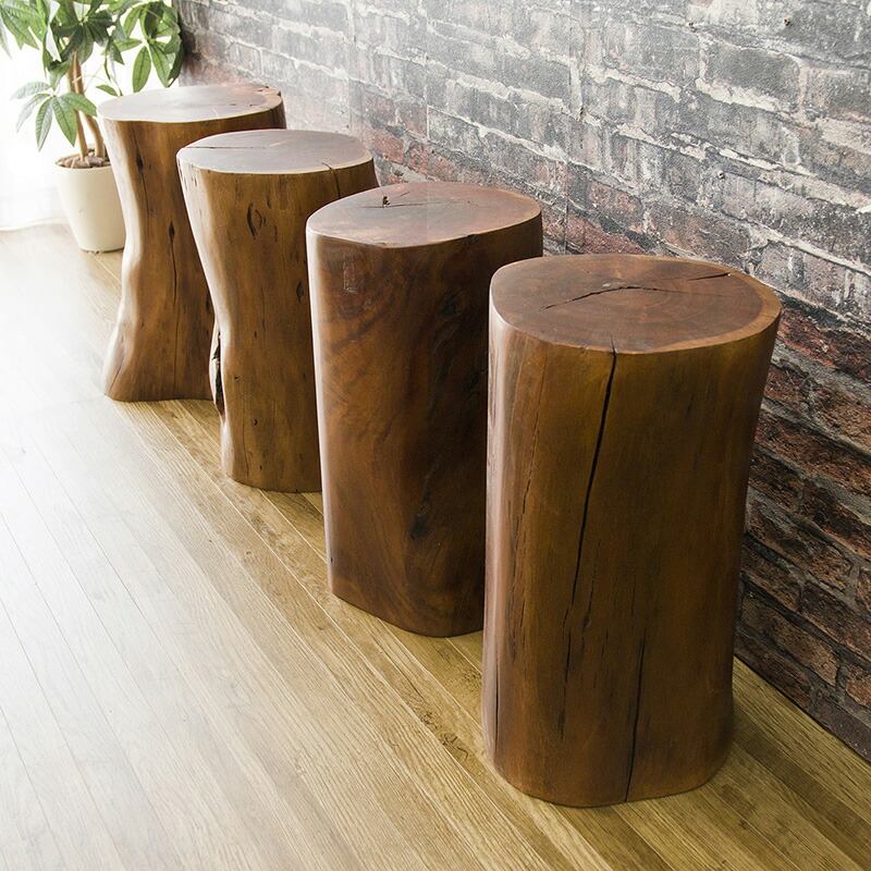 楽天市場】商品名| MSL340-NA 切り株スツール小椅子【1脚単品】カラー