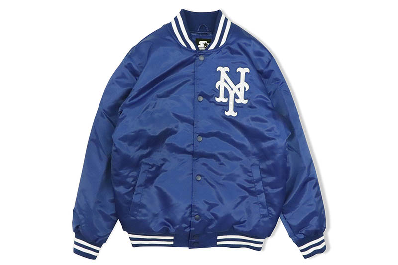 楽天市場】STARTER NEW YORK METS SATIN VARSITY JACKET (LS85A664