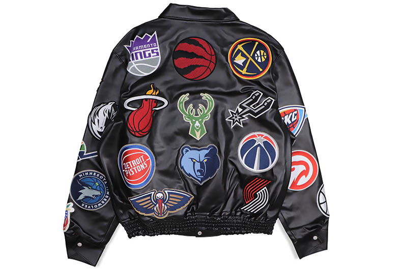 楽天市場】JEFF HAMILTON NBA COLLAGE VEGAN LEATHER JACKET NBA-201
