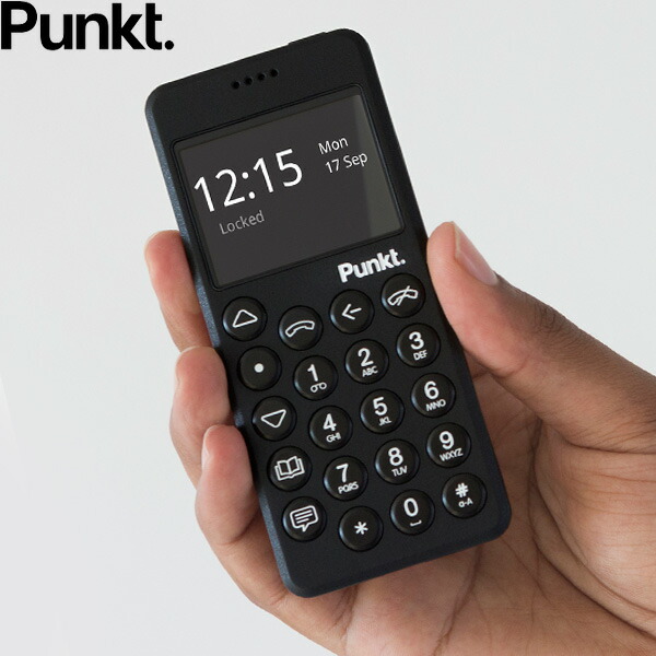楽天市場】プンクト Punkt. MP02 New Generation MP02A-BK 携帯 電話