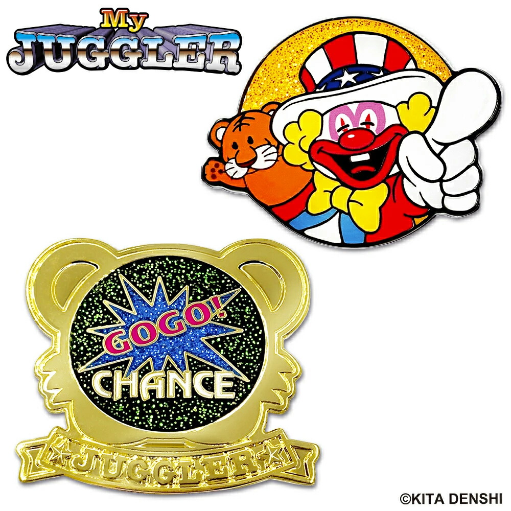 楽天市場】ゴルフマーカー マイジャグラー ビッグサイズ gjm003