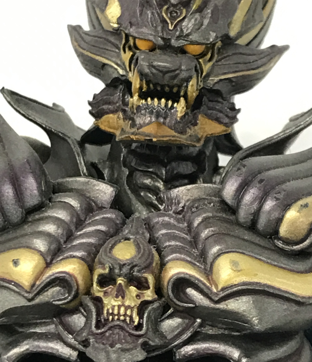 楽天市場】【中古】 牙狼 牙狼 魔戒可動 暗黒騎士 キバ バンダイ