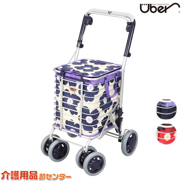 楽天市場】ショッピングカー【ユーバ産業 アルミワイヤーカート A-0245