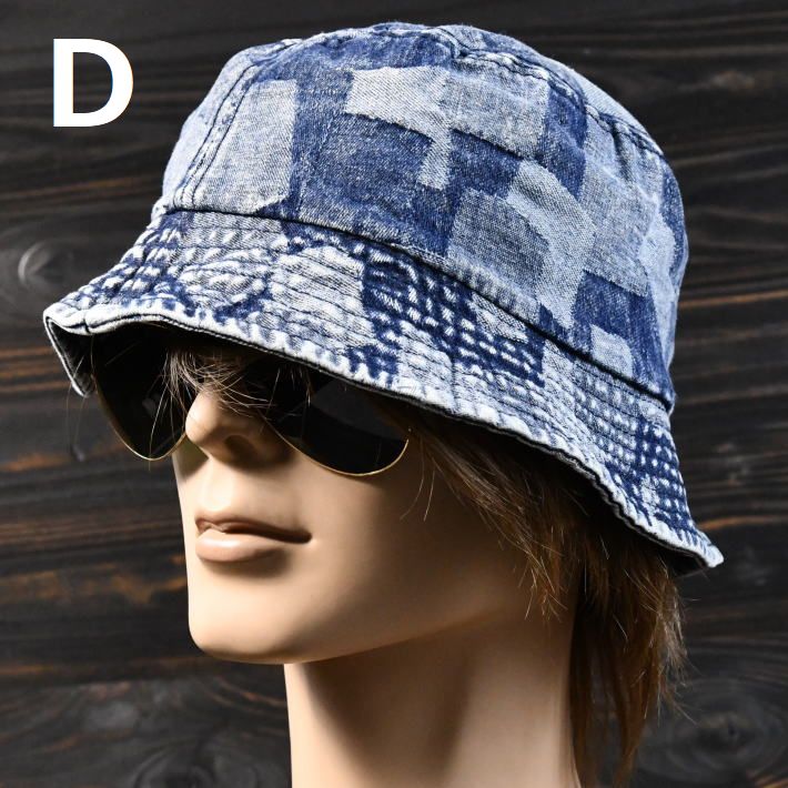 楽天市場】【おしゃれ】バケットハット 帽子 メンズ レディース デニム