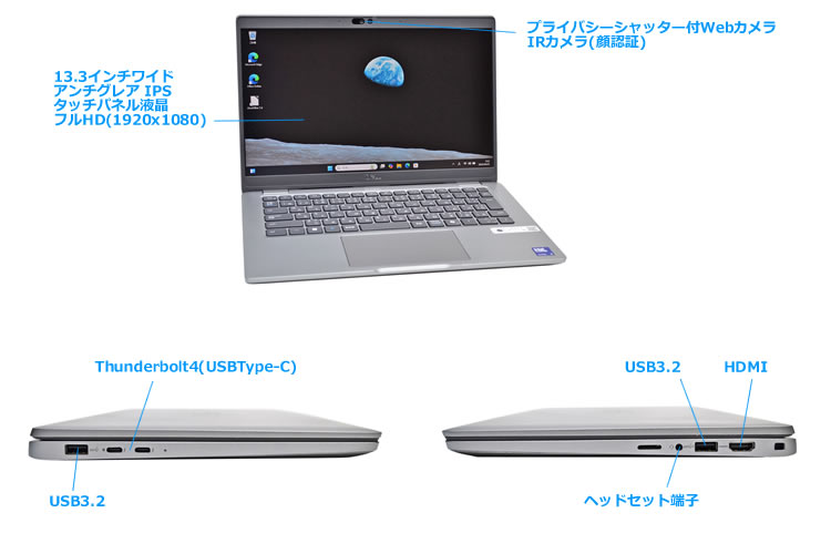 楽天市場】美品 Core Ultra 5 135U タッチパネル フルHD DELL Latitude
