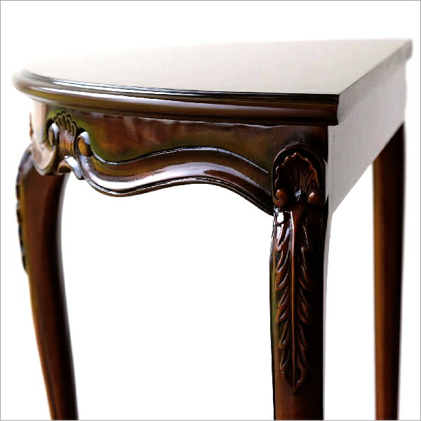 楽天市場】マホガニー無垢材 コンソール 天然木 木製 コンソール