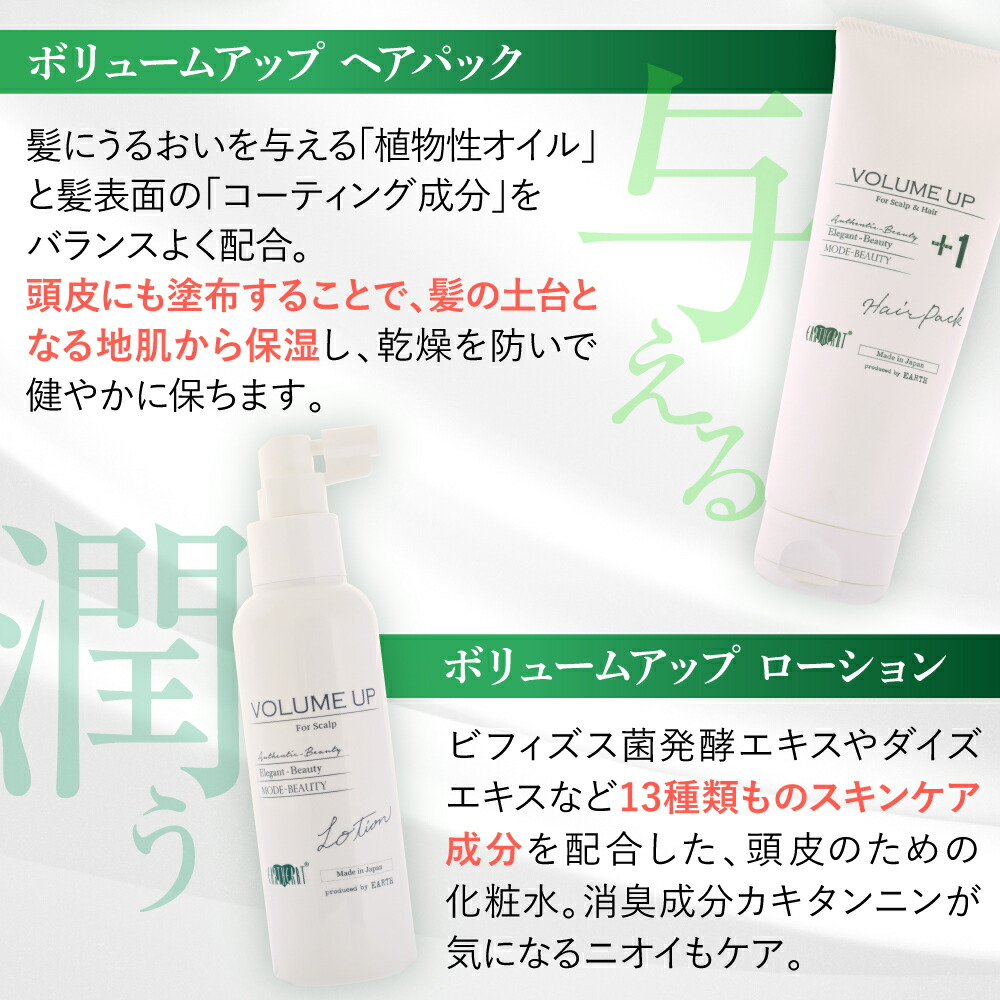 楽天市場】アースハート ボリュームアップ シャンプー (300ml) 本体