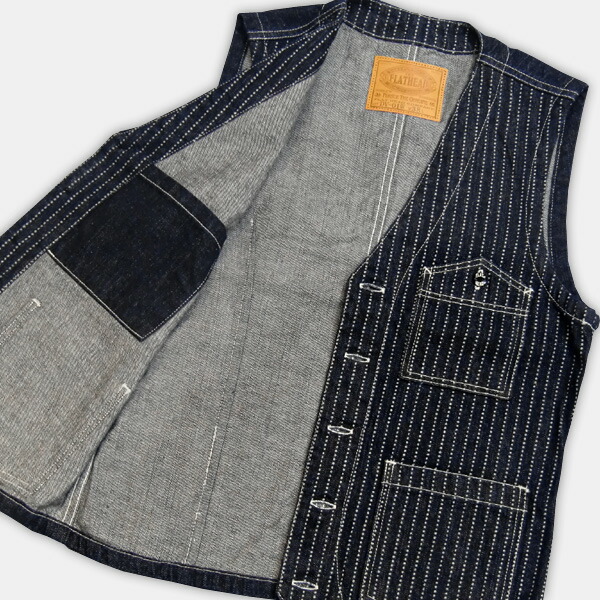 楽天市場】THE FLAT HEAD(フラットヘッド)ウォバッシュデニムベスト