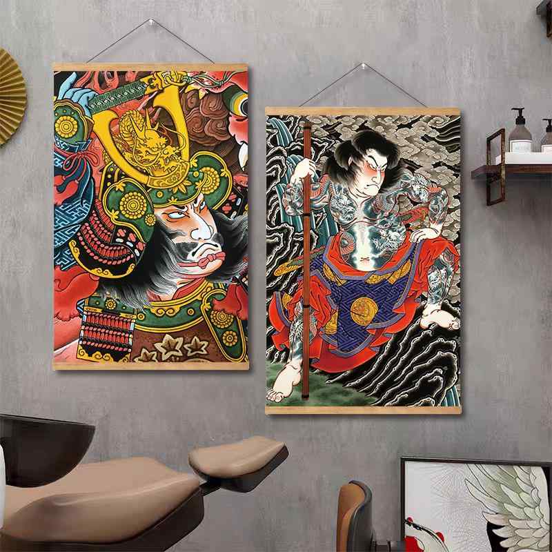 楽天市場】入れ墨 掛け軸 タトゥーショップ ポスター 掛け絵 壁掛け