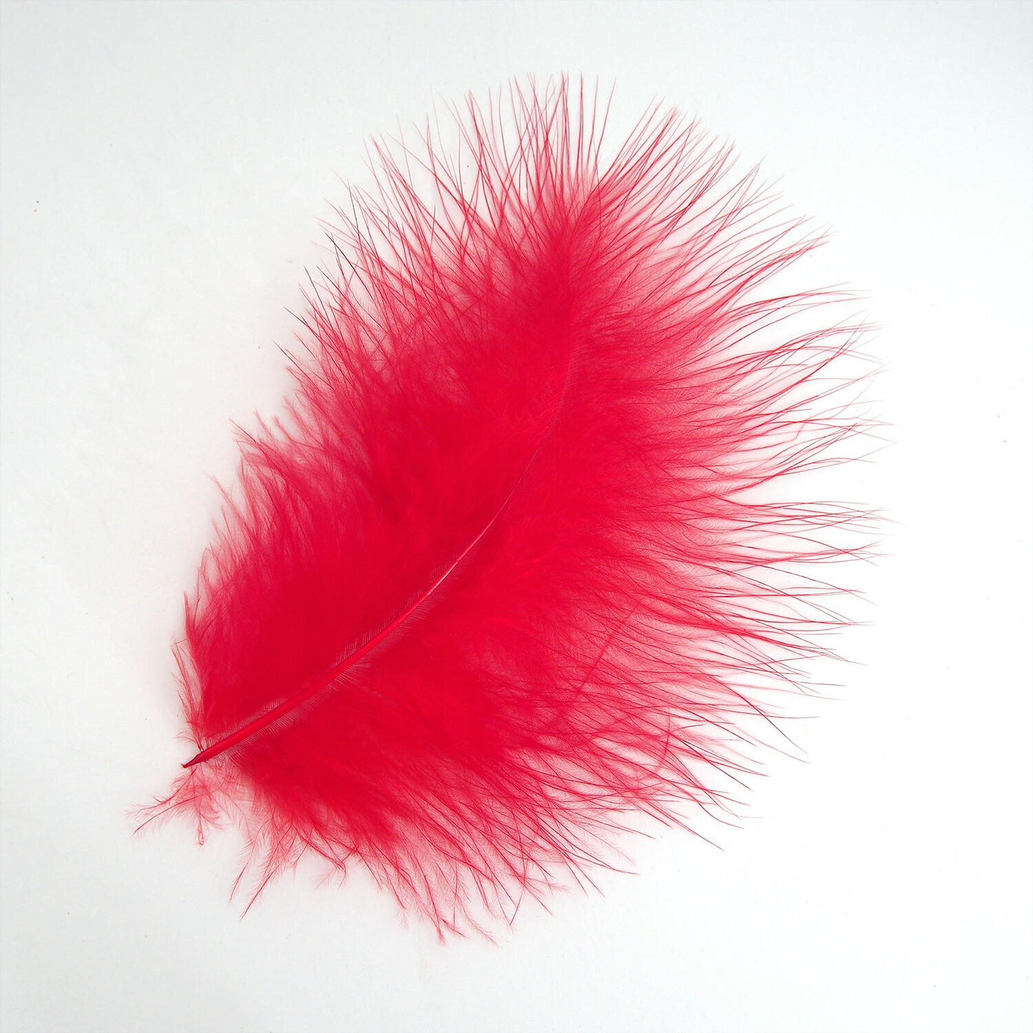 楽天市場】マラブー(10本)レッド フライタイイング 羽根 フライ