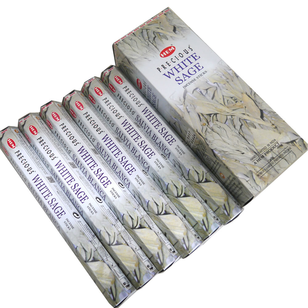 楽天市場】お香 ヘム プレシャス ホワイトセージ香 スティック HEM