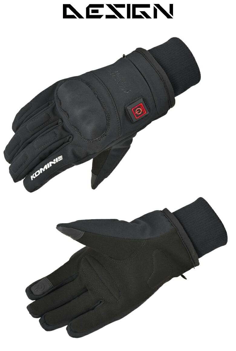 楽天市場】 バイク用電熱グローブ防寒KOMINE(コミネ)12VプロテクトE