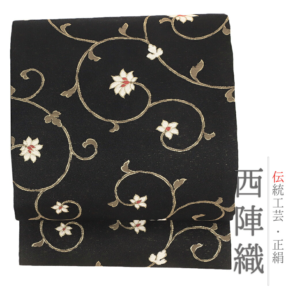 楽天市場】石原さとみ さん 着用柄 名古屋帯 西陣織 弥栄織物 正絹