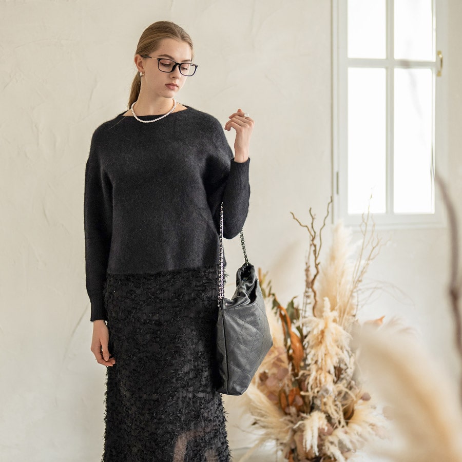 楽天市場】本革 チェーンバッグ ショルダーバッグ レディース