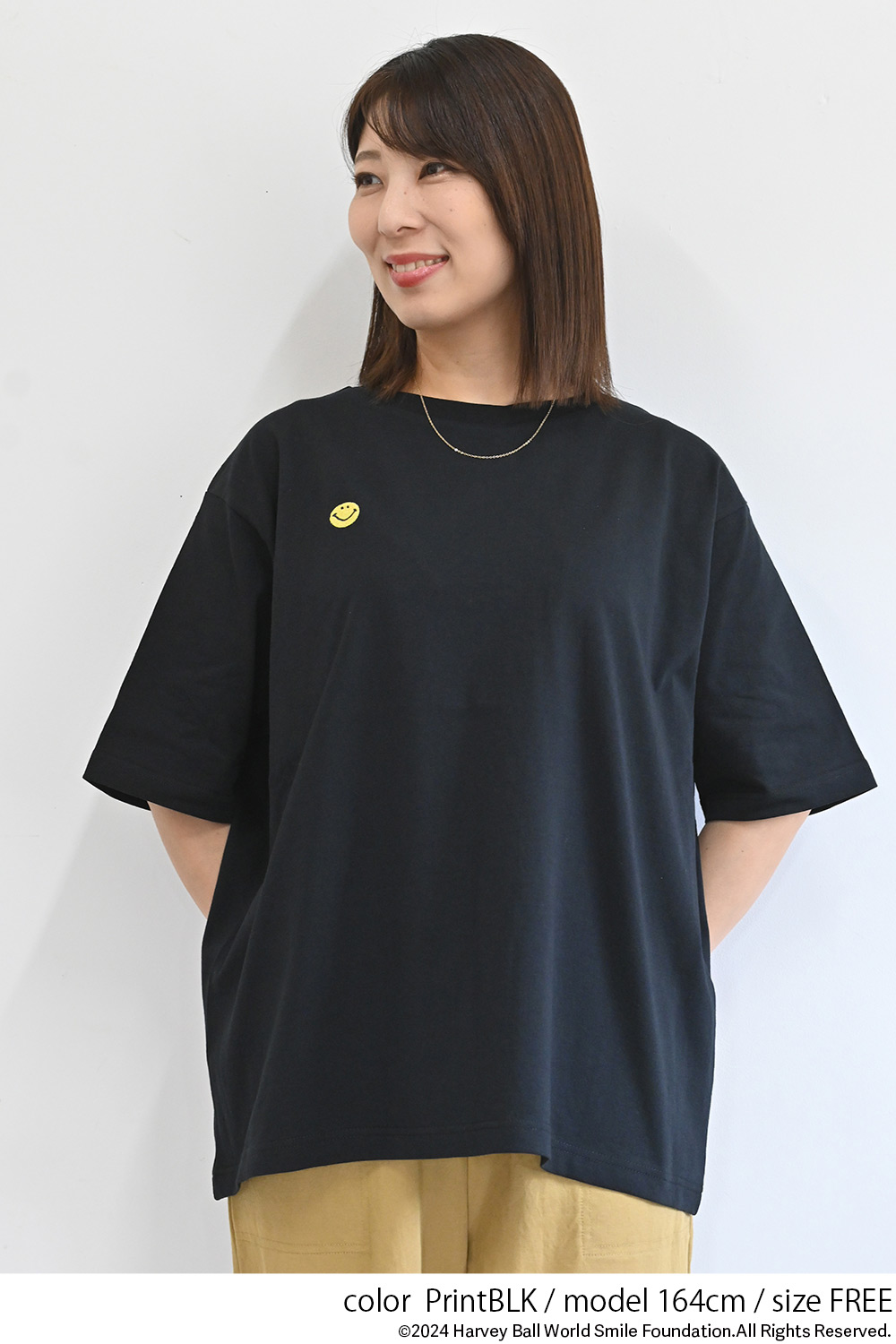 楽天市場】≪OUTLET SALE 50%OFF≫胸ワンポイント刺繍ニコちゃんBIG