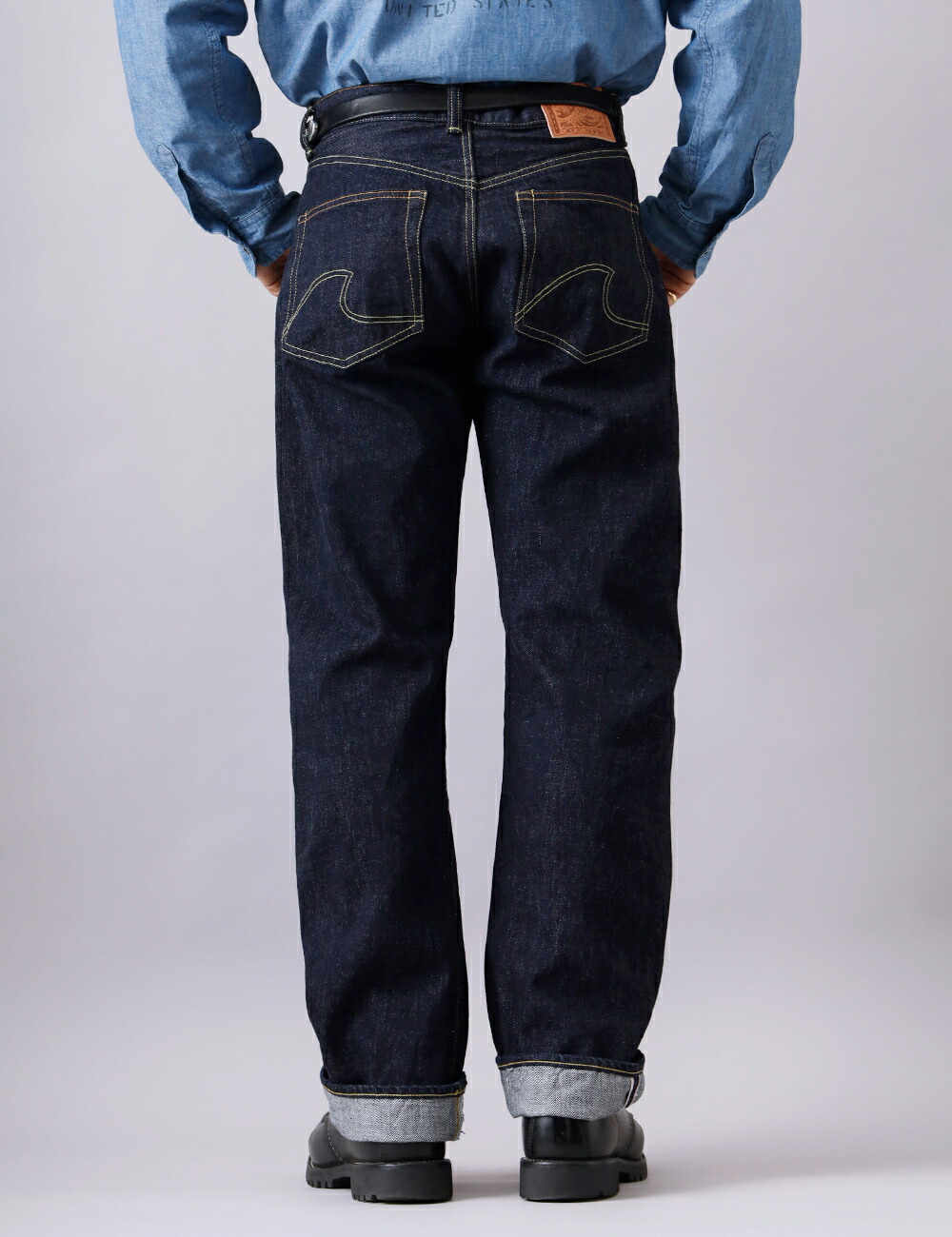 楽天市場】デニムパンツ メンズ セルビッチデニム デニム パンツ
