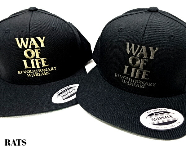 楽天市場】#人気【RATS EMBROIDERY CAP WAY OF LIFE ラッツ エンブロイ