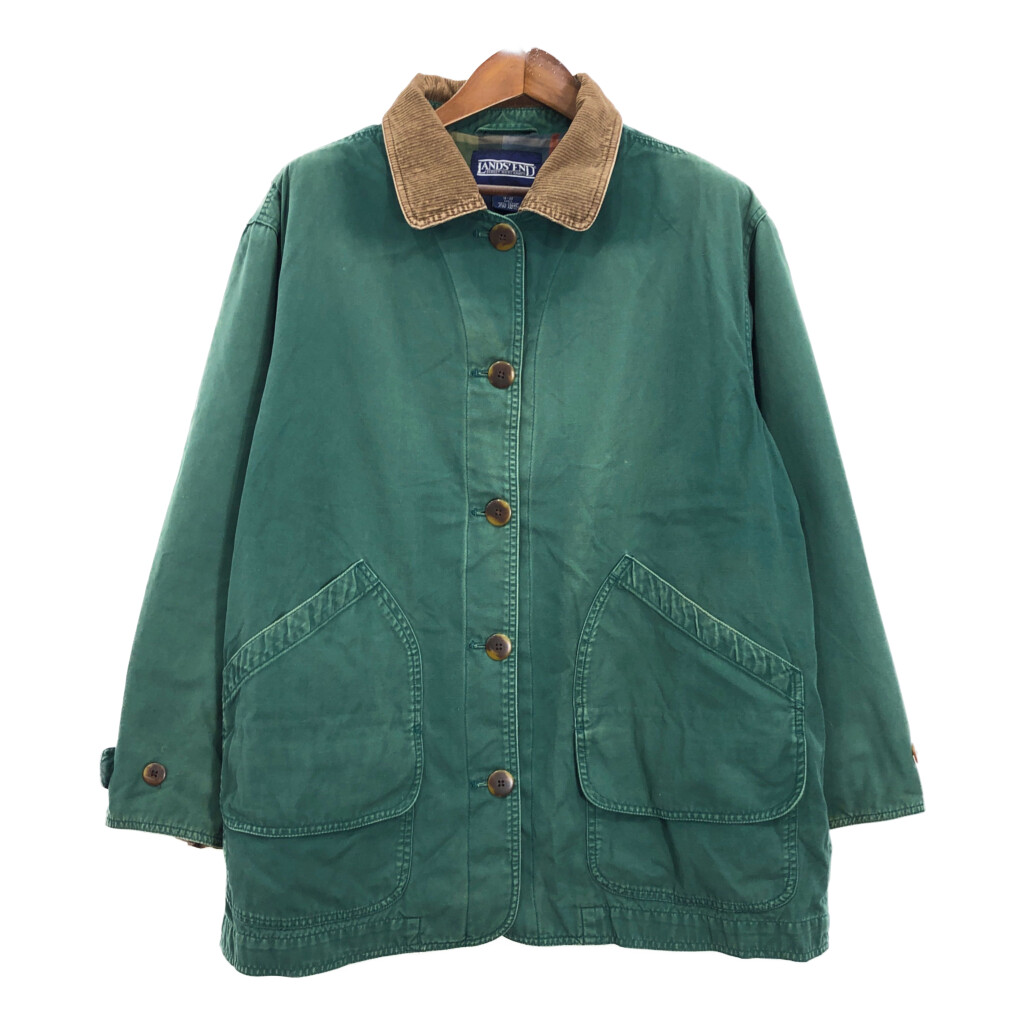 楽天市場】90年代 LANDS' END ランズエンド ハンティングジャケット