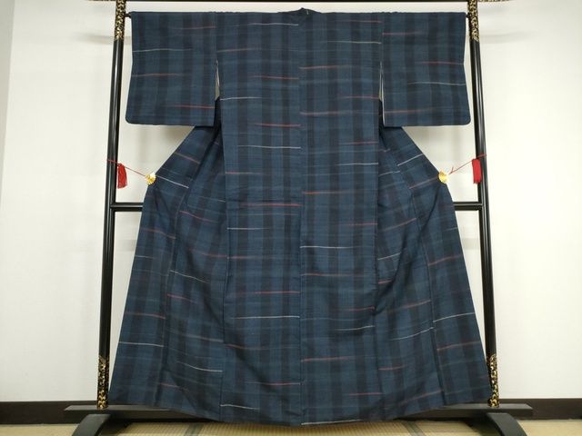 楽天市場】平和屋本店□極上 郡上紬 草木染 霞文 正絹 逸品