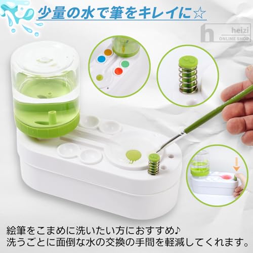 楽天市場】heizi 筆洗い ブラシリンサー コンパクト プラモデル 模型