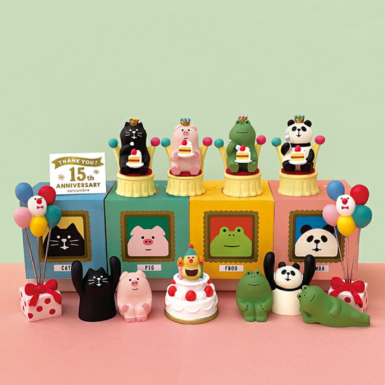 楽天市場】コンコンブル 15周年 復刻 ブタ | 15周年ありがとう