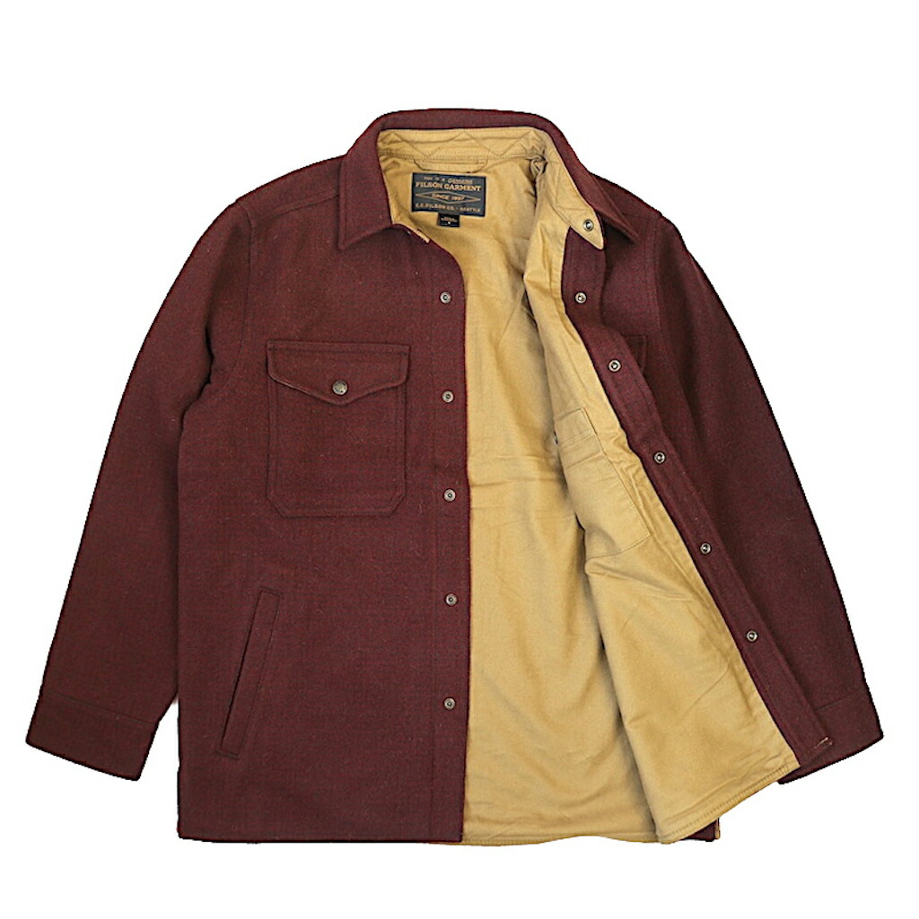 楽天市場】FILSON フィルソン 20232893 LINED MACKINAW WOOL JAC-SHIRT