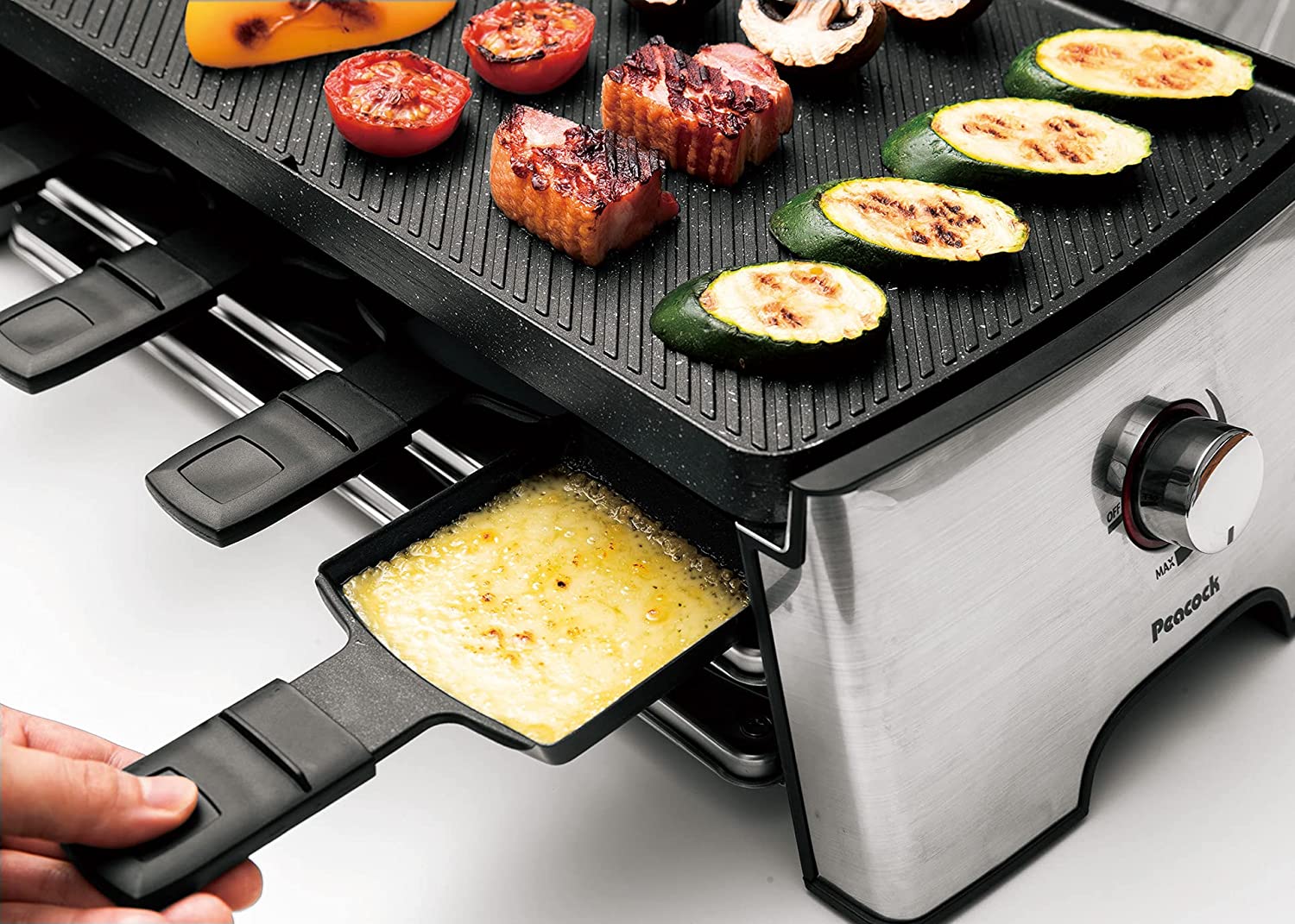 楽天市場】【送料無料】ピーコック ホームパーティグリル(1枚タイプ