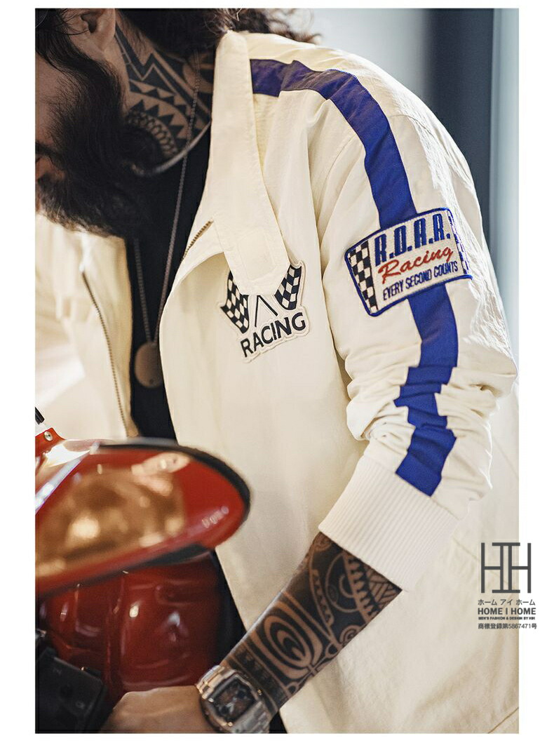 楽天市場】レーシングジャケット メンズ トラックジャケット ウインド