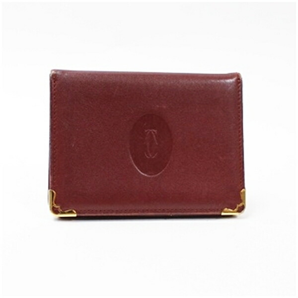 楽天市場】カルティエ 名刺入れ ボルドーの通販