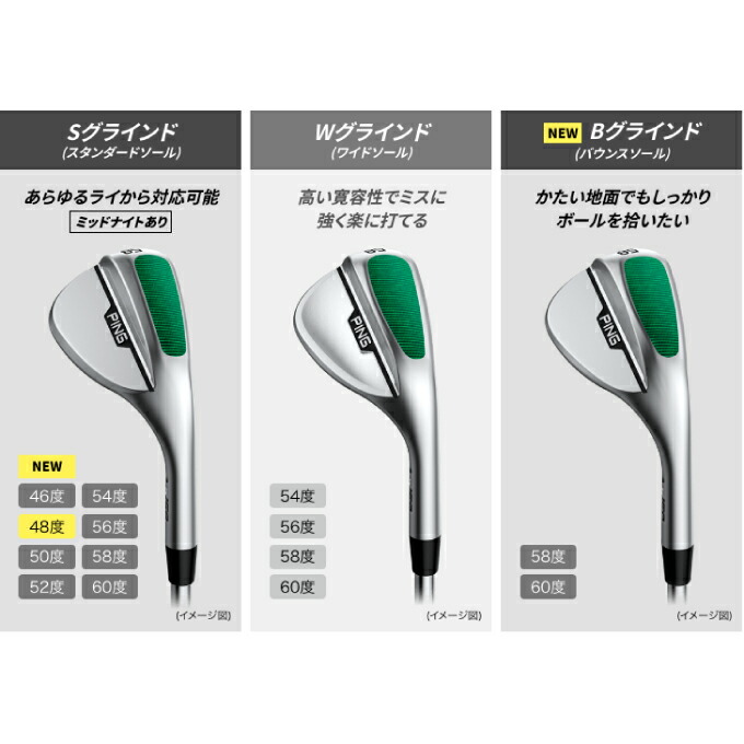 楽天市場】ピン PING ゴルフクラブ ウェッジ メンズ S159 ハイドロ