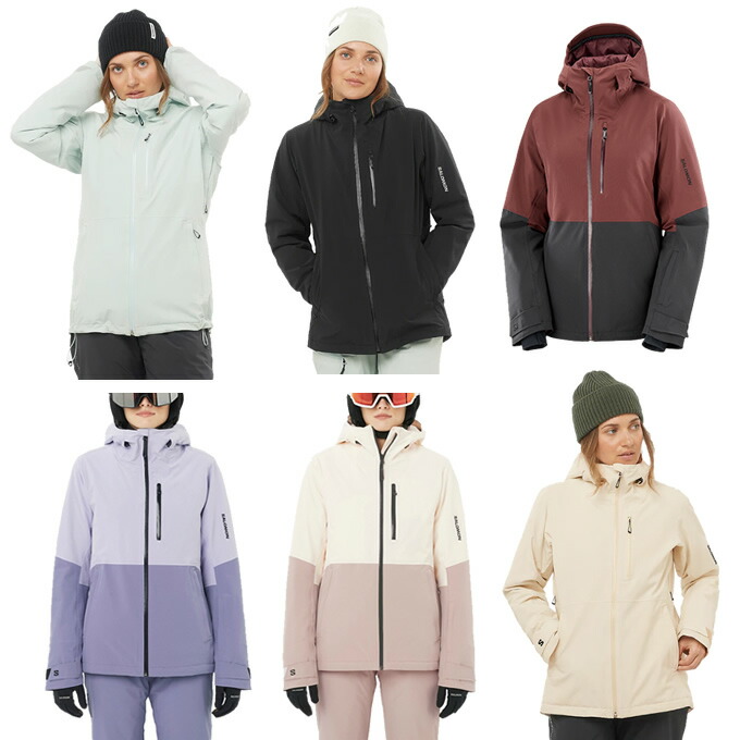 楽天市場】サロモン SALOMON スキーウェア ジャケット レディース