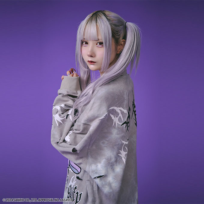 楽天市場】ガルフィー×クロミ 限定 レディース ハーフジップスウェット