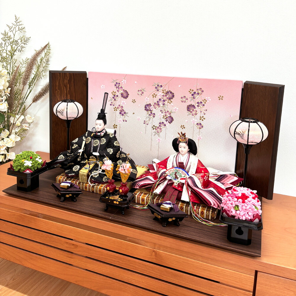 楽天市場】【 対象商品限定 特別価格 】 雛人形 【 モダン 弥生雛