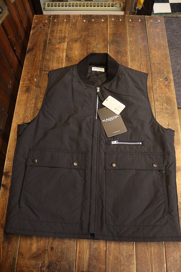 楽天市場】KADOYA(カドヤ) 【LAYER VEST】 レイヤーベスト 防寒ベスト