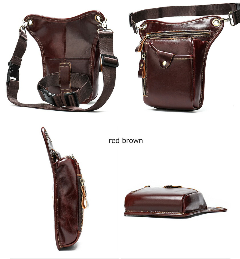 楽天市場】本革 牛革 ウエストバッグ ウエストポーチ ヒップバッグ