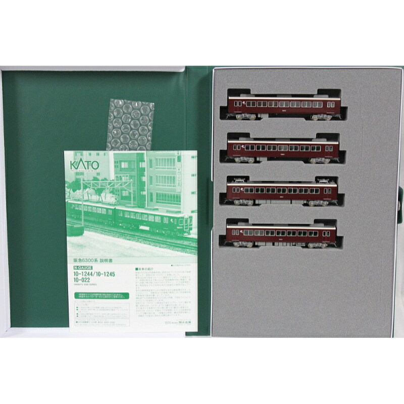カトー 阪急6300系 4両増結セット 10-1245 (鉄道模型) 価格比較 - 価格.com