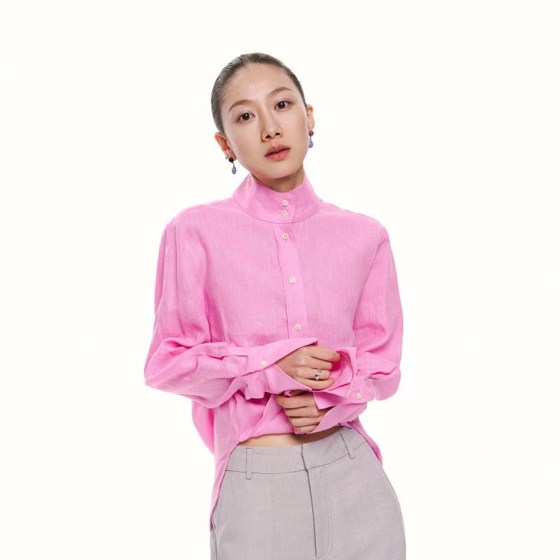 楽天市場】レディース シャツ かわいい くすみ 林 喬 志 2025 春 新作