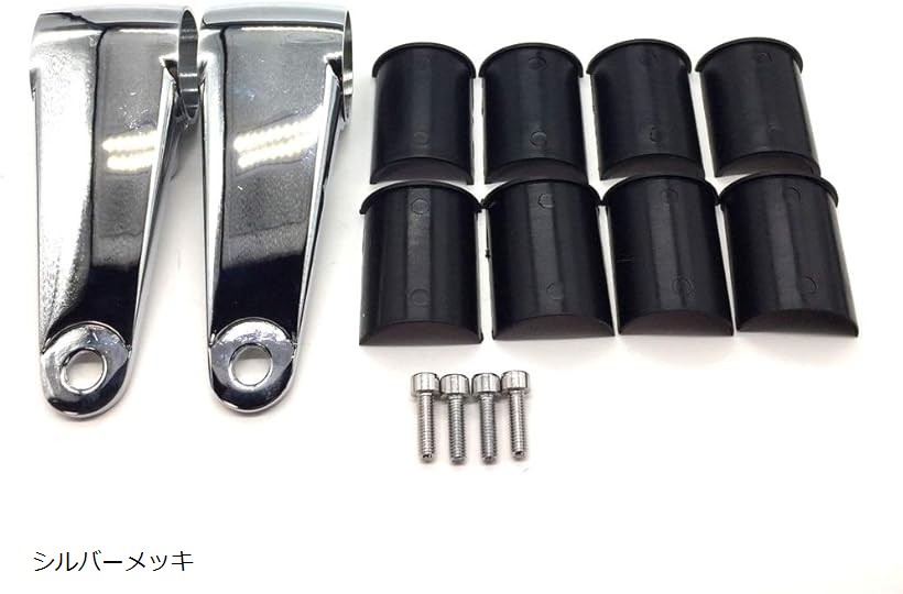 楽天市場】ヘッドライト ステー 36パイ 39パイ カラー 付き 左右