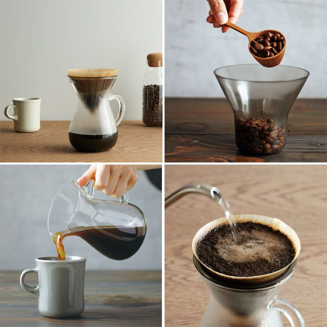 楽天市場】KINTO SLOW COFFEE STYLE ホルダー 4cups COFFEE ピッチャー