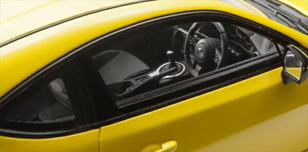 楽天市場】ミニカー 1/18 スバル BRZ GT 黄色 京商【限定予約商品