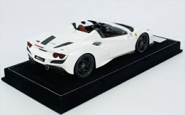 楽天市場】1/18 フェラーリ ミニカー フェラーリ F8 スパイダー 白色 1